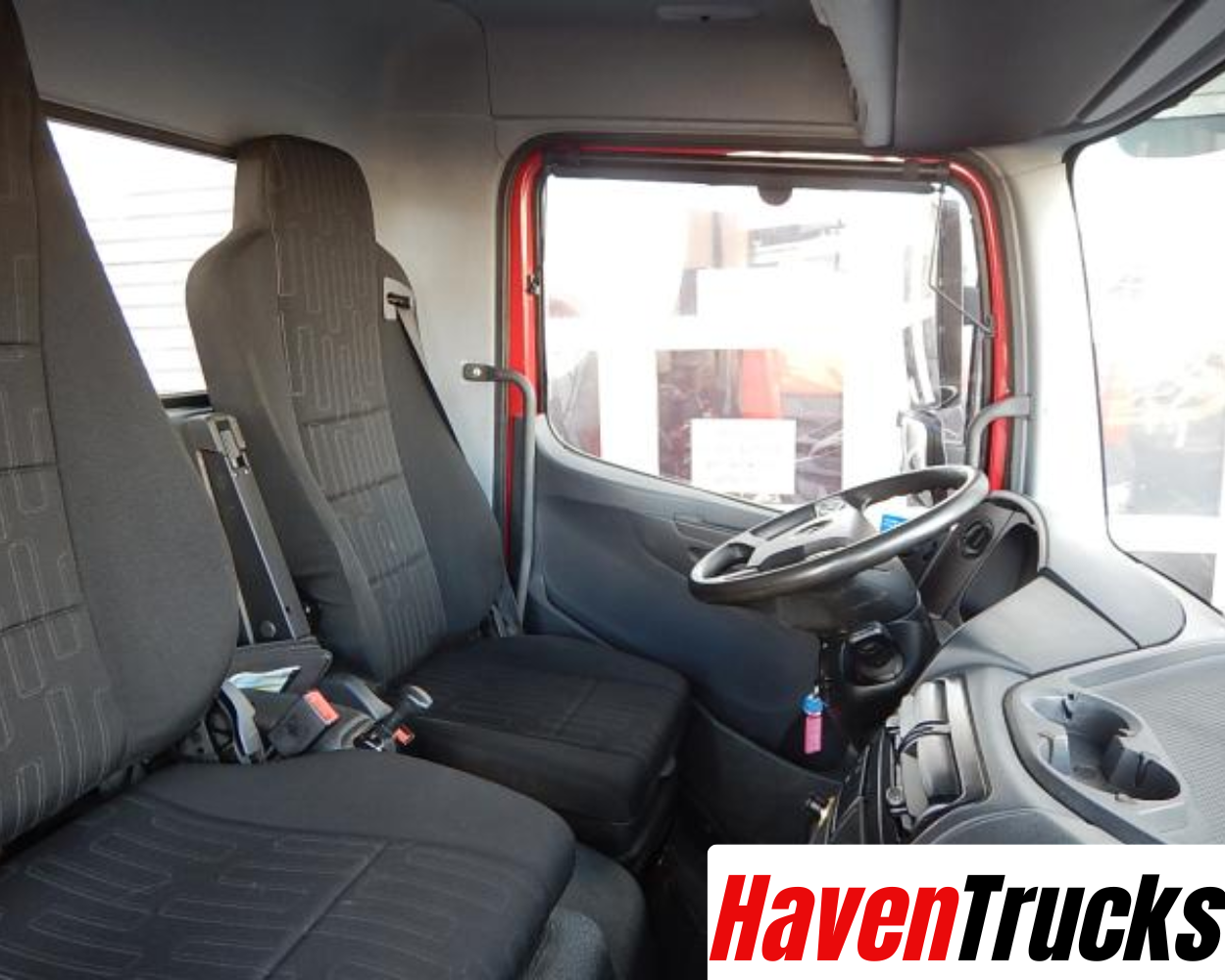 Mercedes-Benz Atego 818 K 4x2 Three-Way Dump Truck (Ruby Red) - Image 5